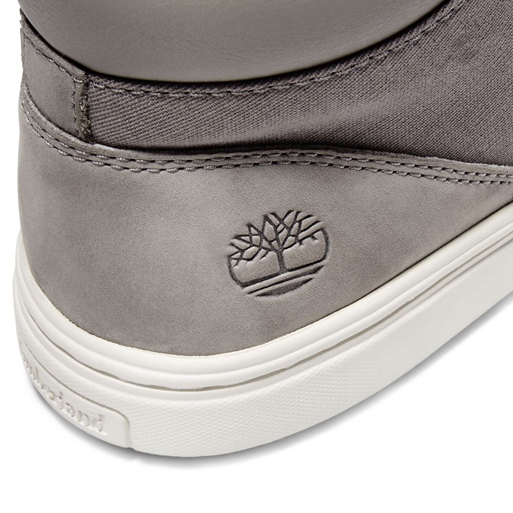 Zapatillas Timberland Argentina Mujer - Bria High-Top - Gris - ALTERU-609